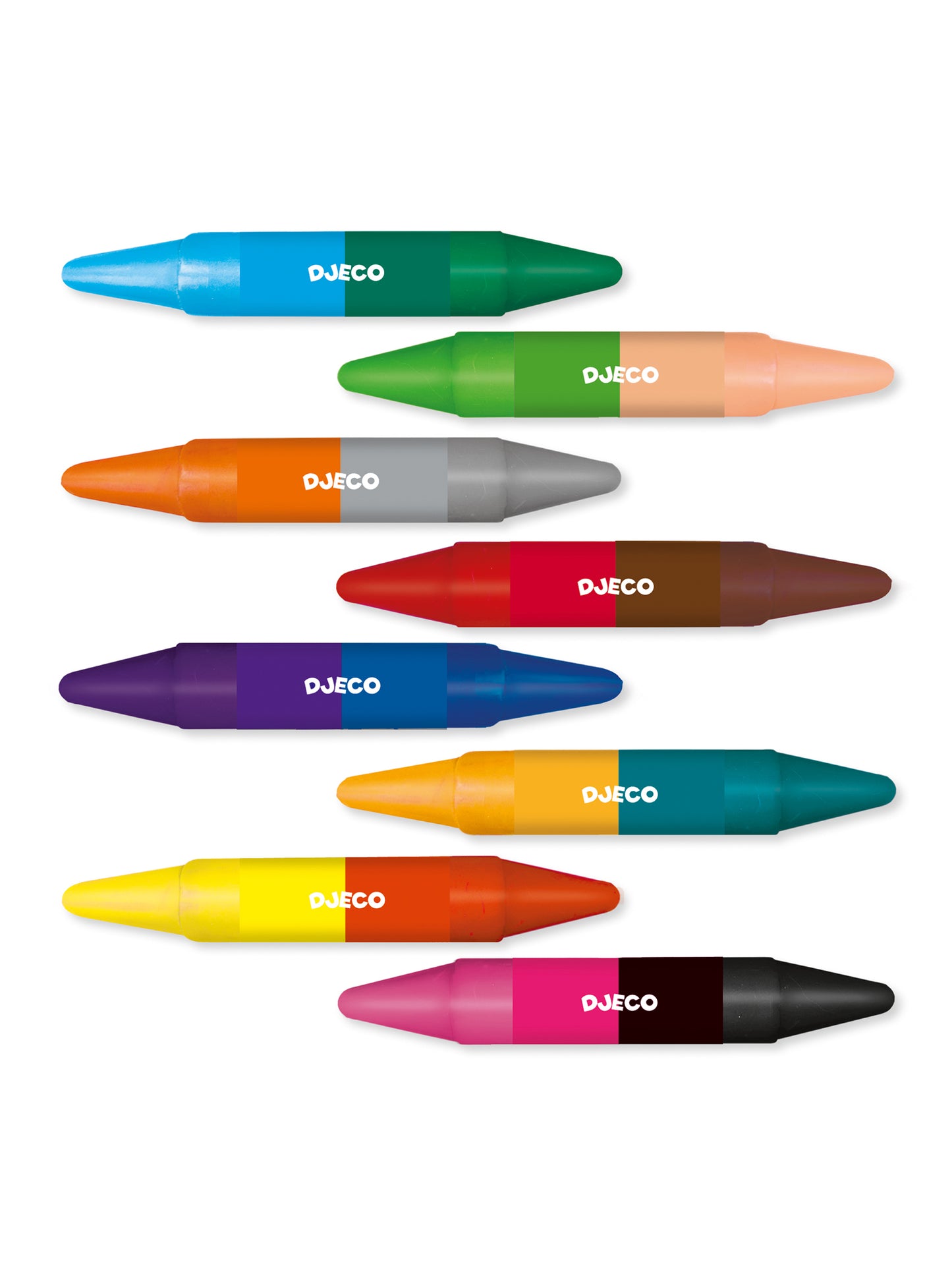 Double Ended Wax Crayons