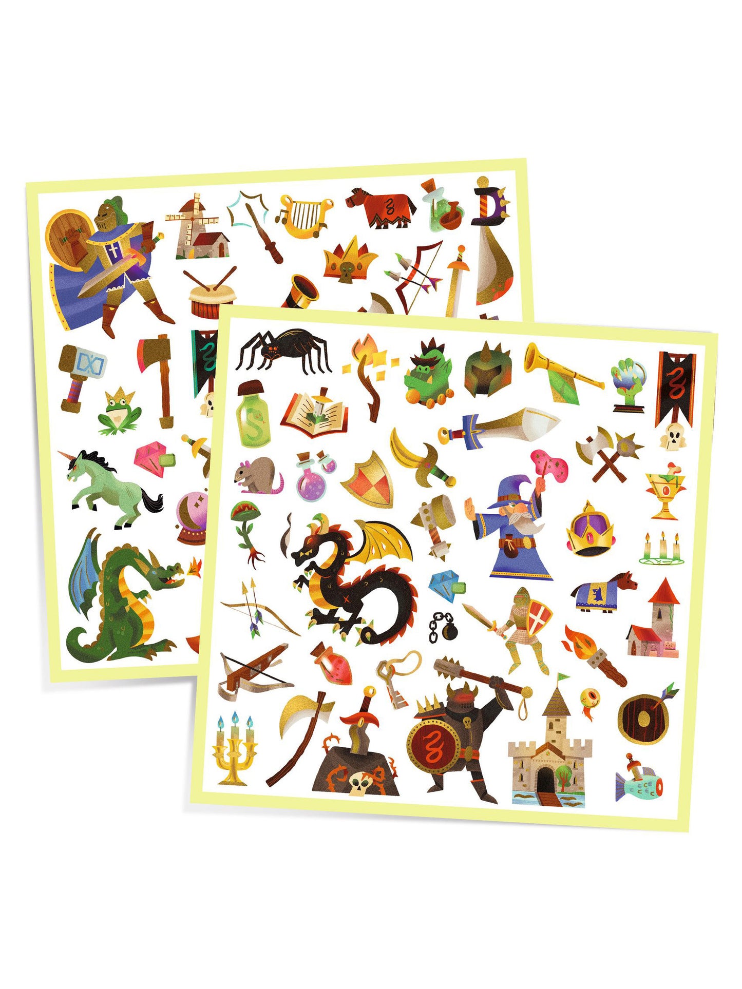 Medieval Fantasy Stickers – Luna & Curious