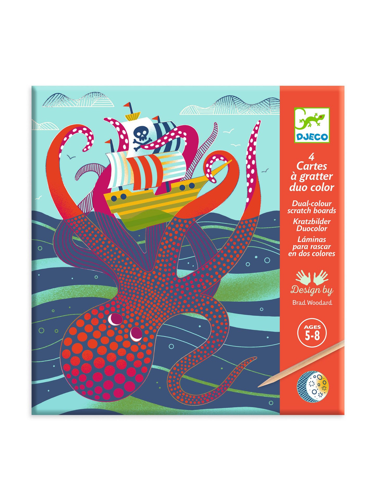 Above & Below Scratch Art