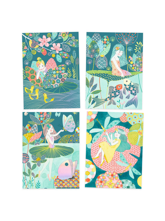 The Pond Scratch Art