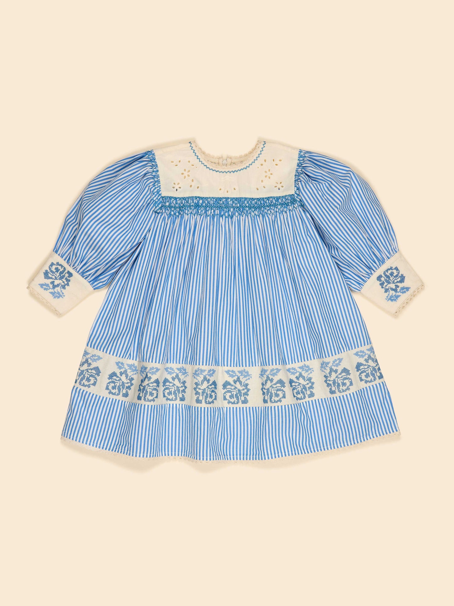 Lakeside Stripe Dora Dress