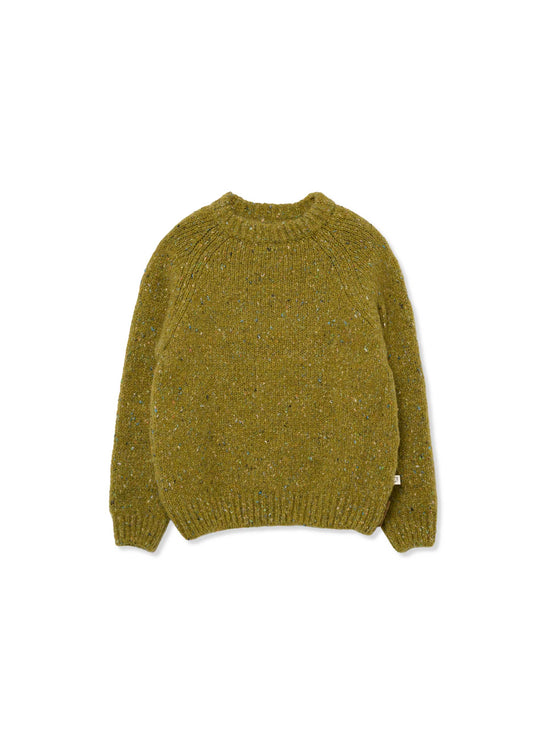 Green Flecked Sweater