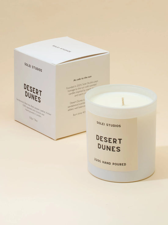Desert Dunes Scented Candle