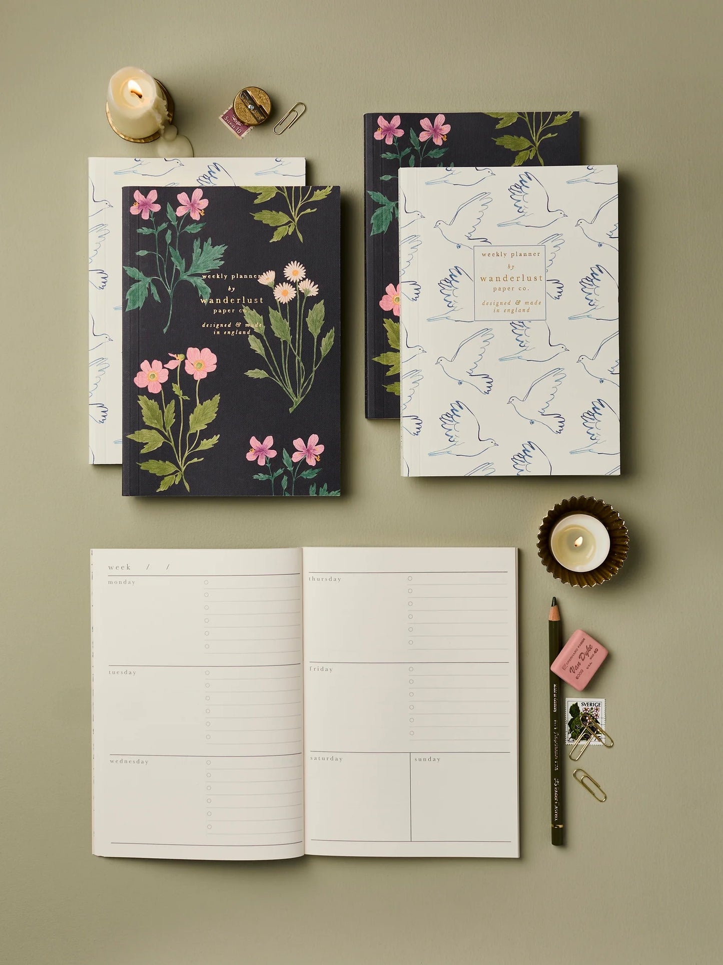 Botanical Weekly Planner