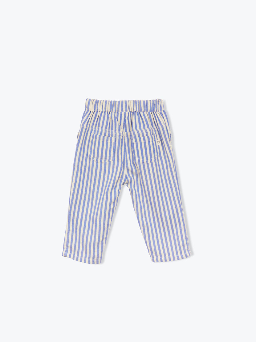 Cobalt Striped Baby Trousers