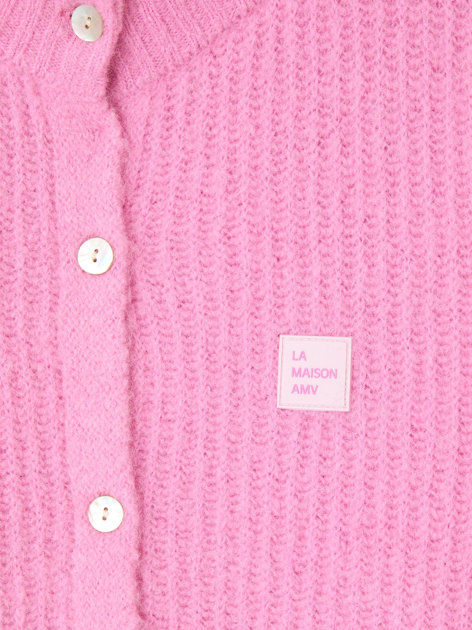 Bubblegum Pink East Cardigan