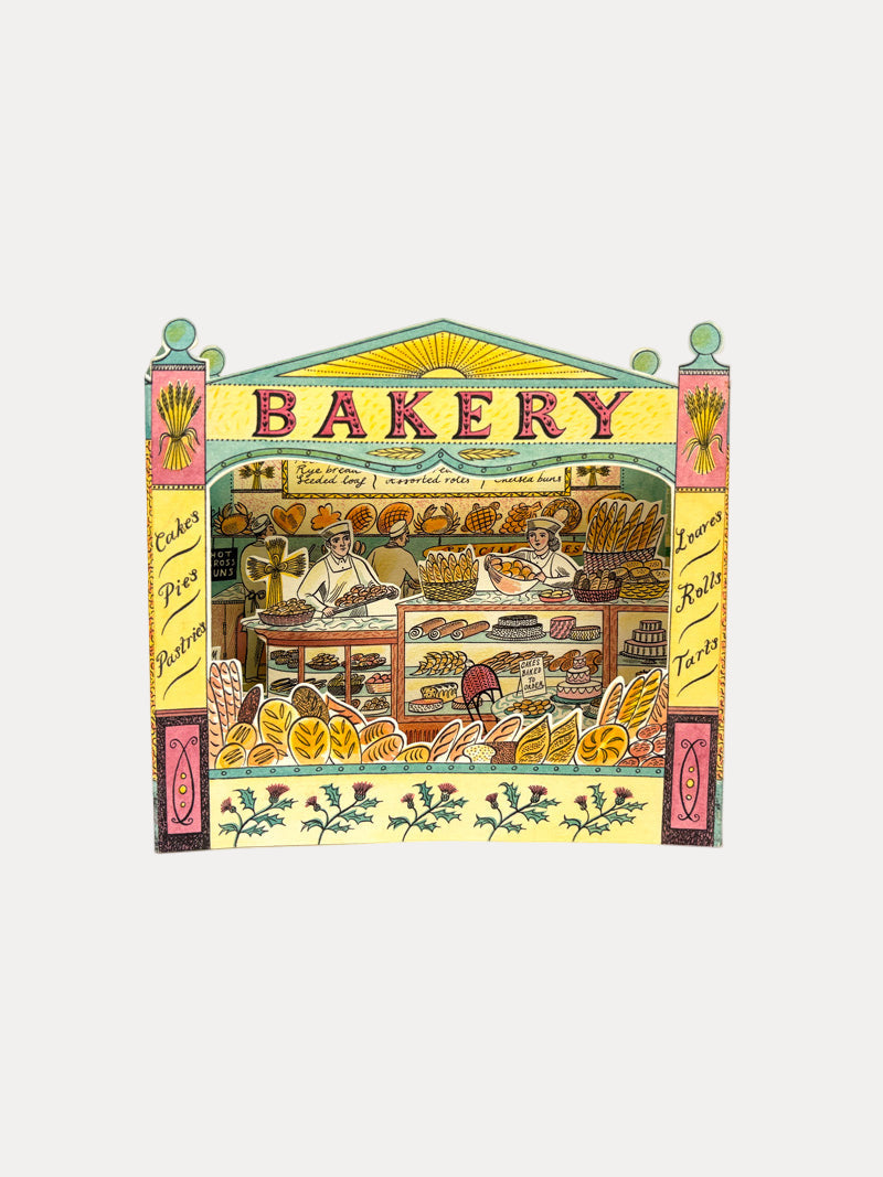 Bakery Die Cut Card