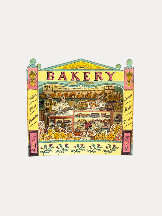 Bakery Die Cut Card