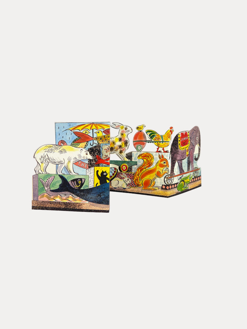 Tin Toys Concertina Card