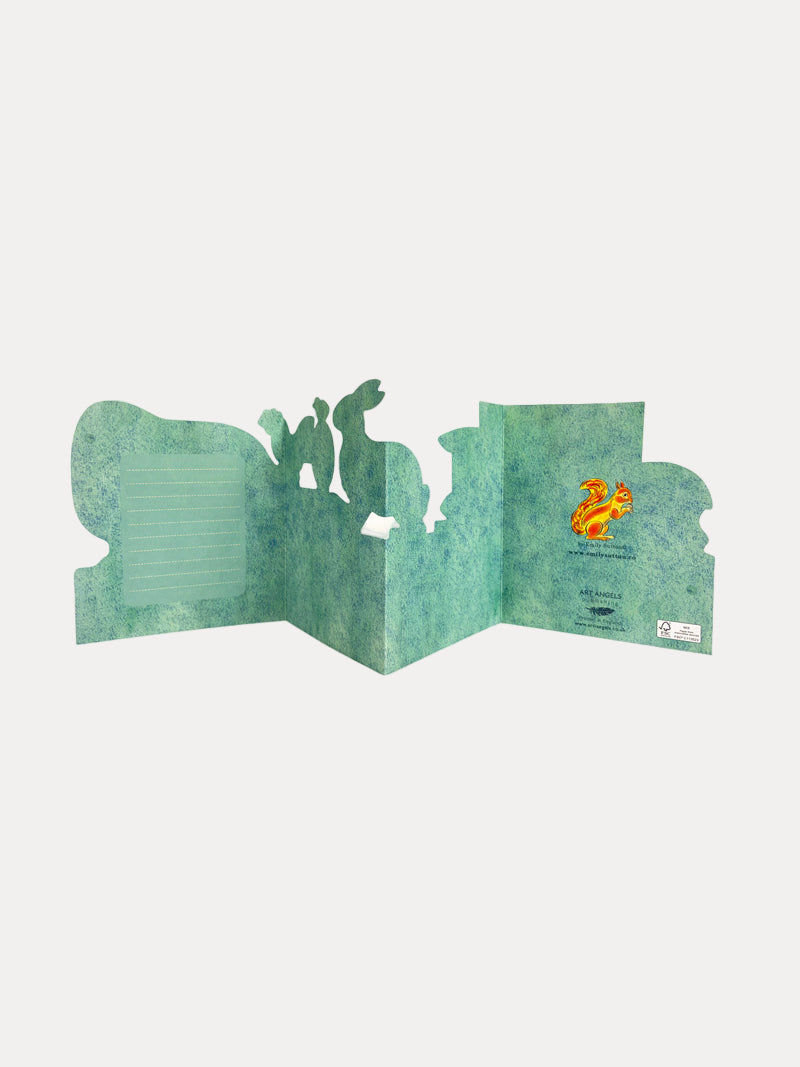 Tin Toys Concertina Card