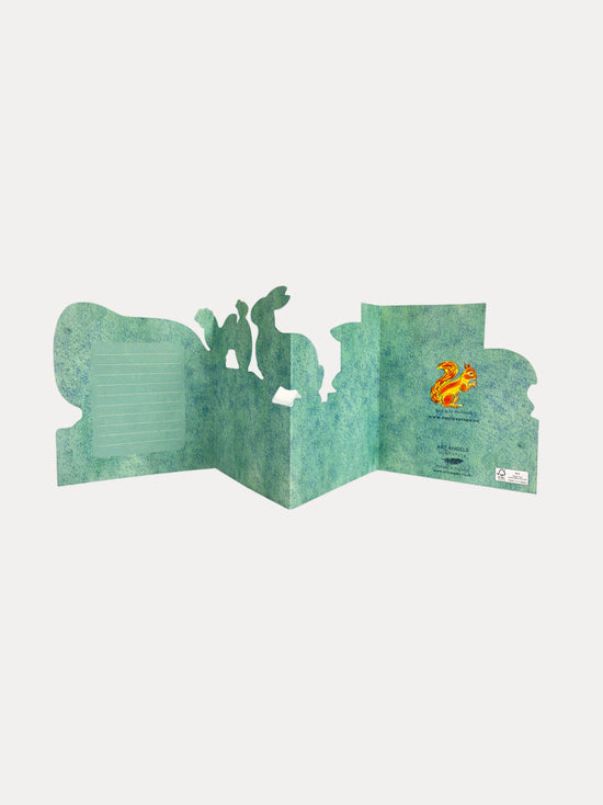 Tin Toys Concertina Card