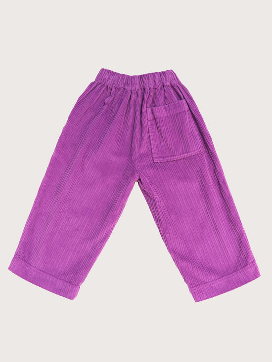 Purple Ever Straight Corduroy Trouser