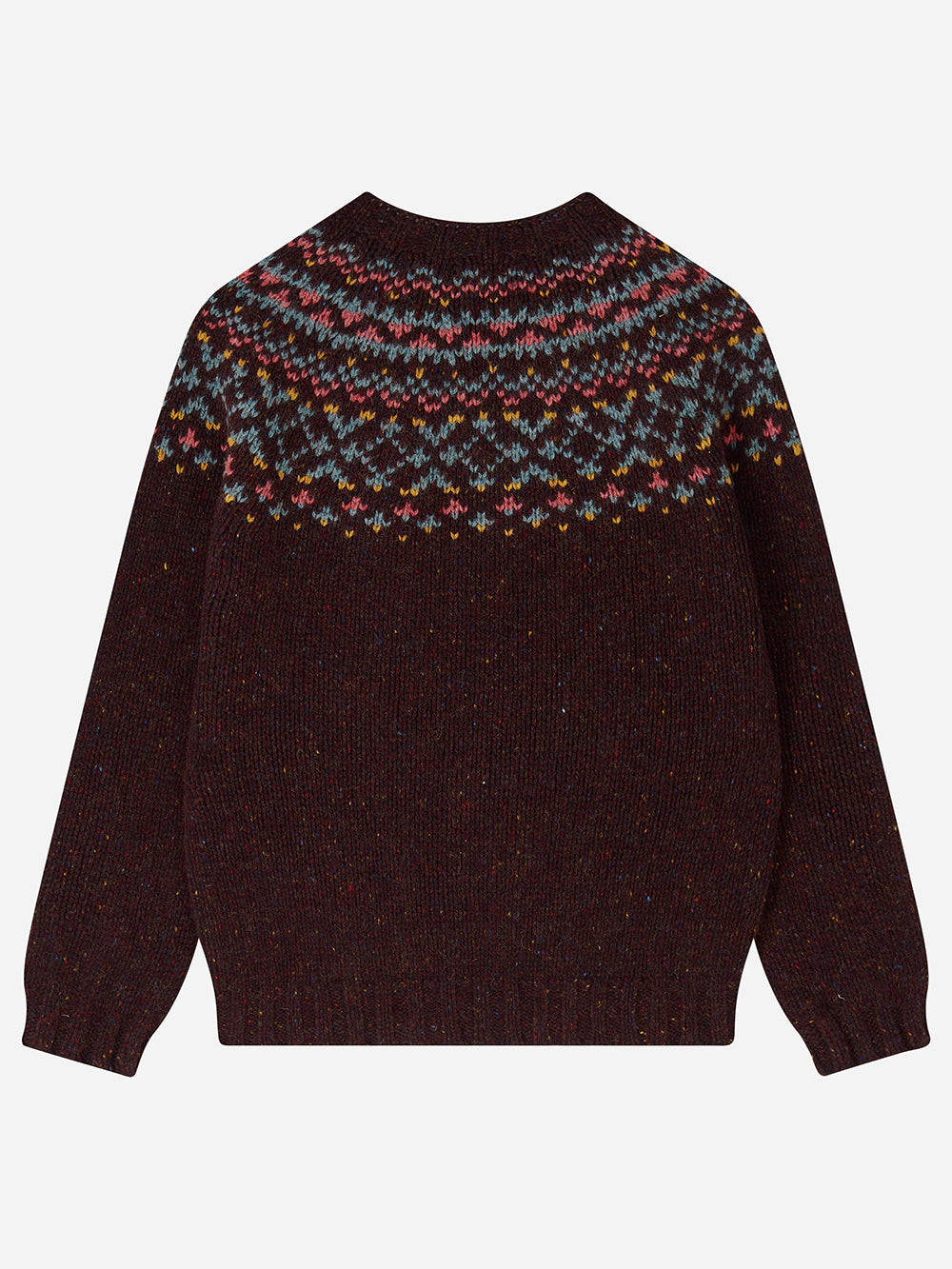 Berry Chunky Fairisle Jumper