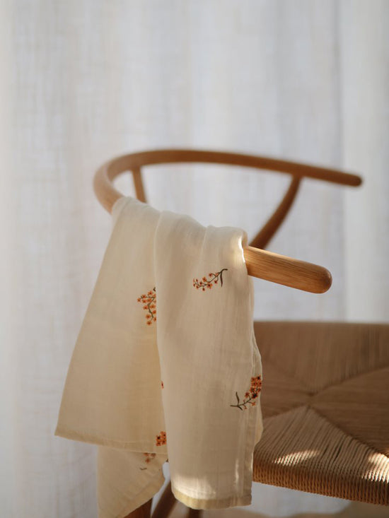 Flowers Muslin Cloth Trio