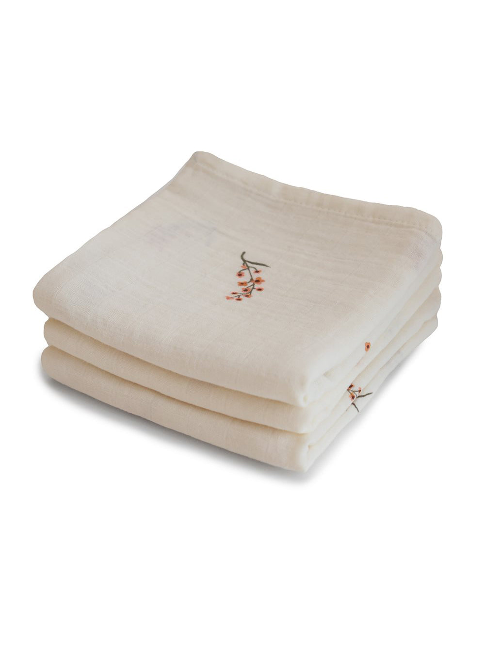 Flowers Muslin Cloth Trio