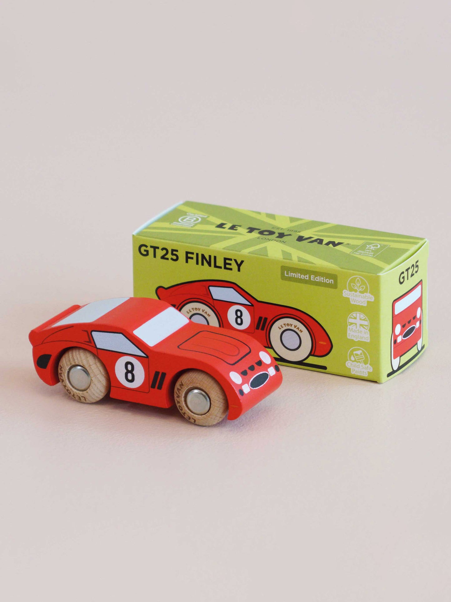 No.4 Finley Wooden Car
