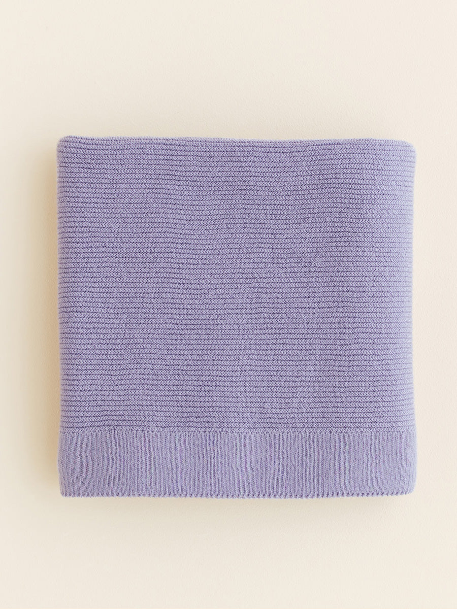 Lilac Gust Baby Blanket