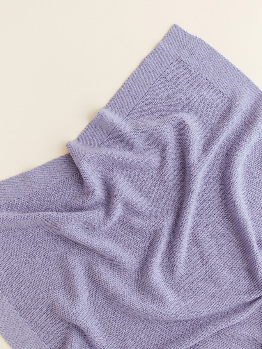 Lilac Gust Baby Blanket