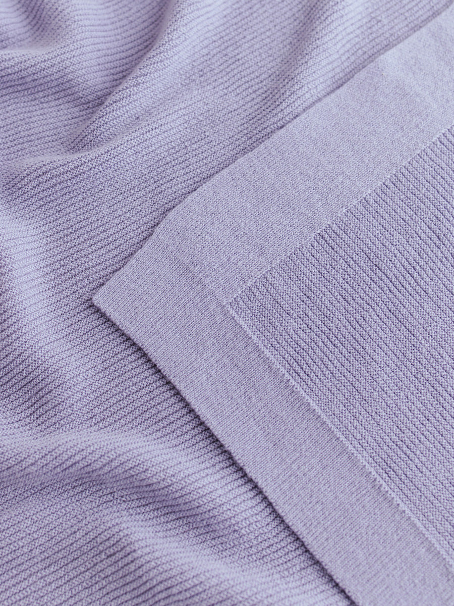Lilac Gust Baby Blanket