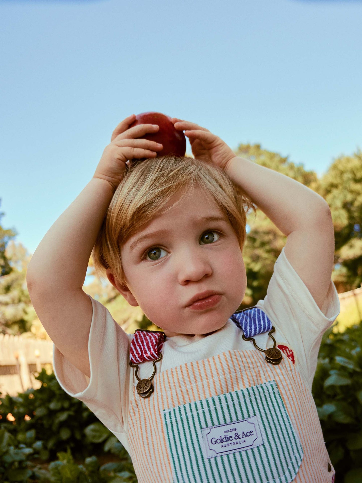 Patchwork Stripe Burton Overalls