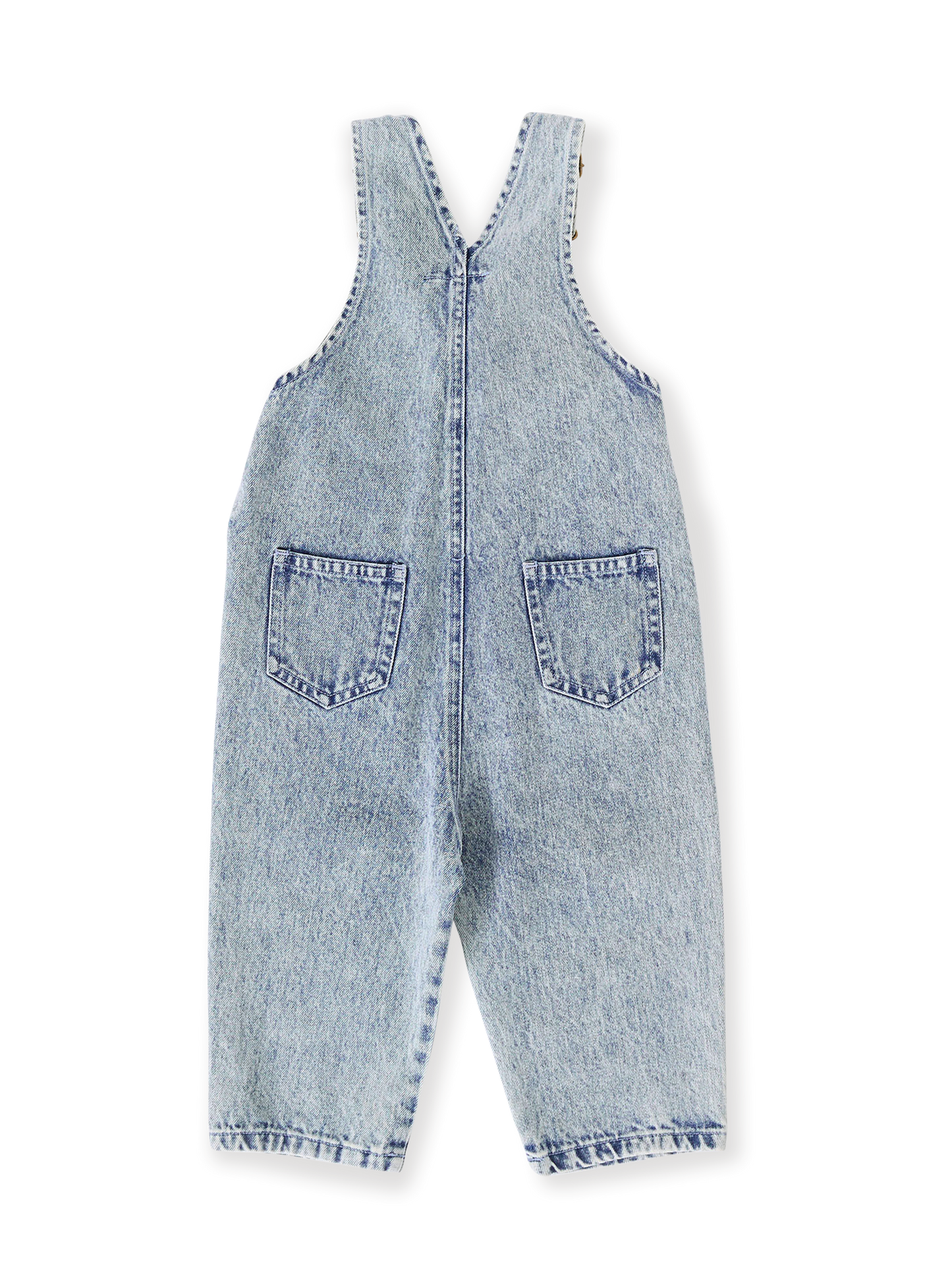 Austin Vintage Washed Denim Overalls