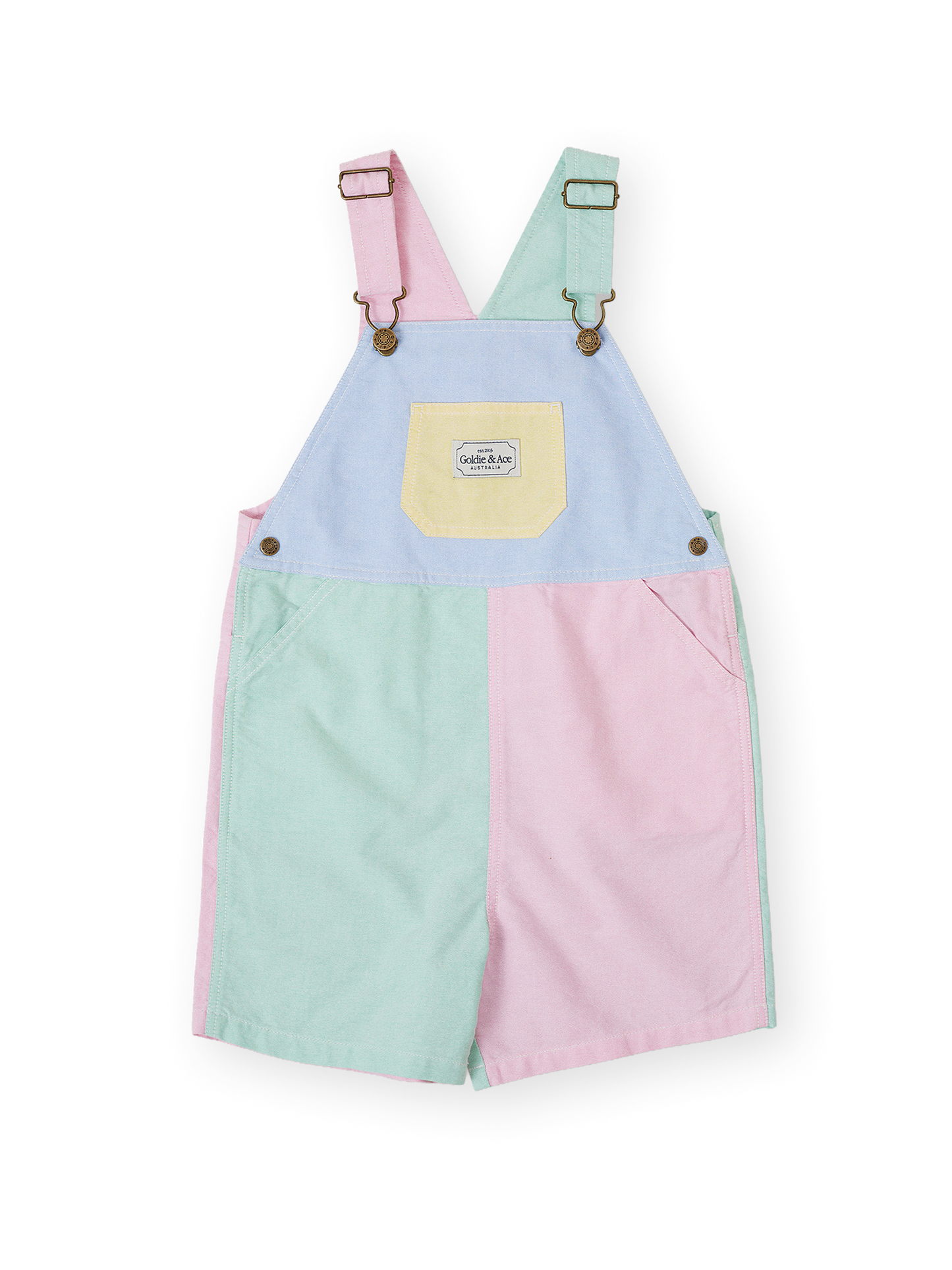 Colour Block Oxford Burton Overalls