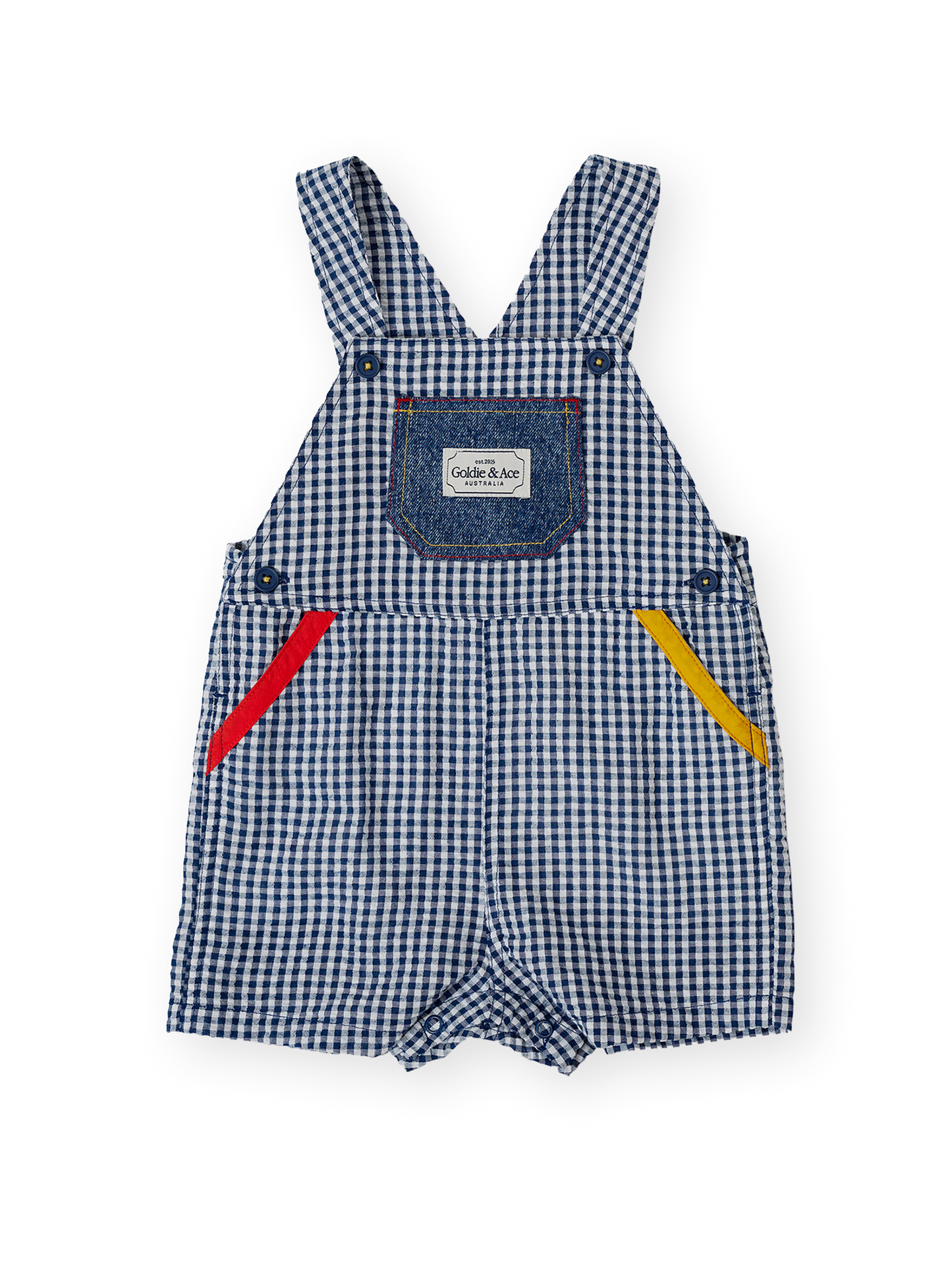 Gingham Colour Pop Burton Overall