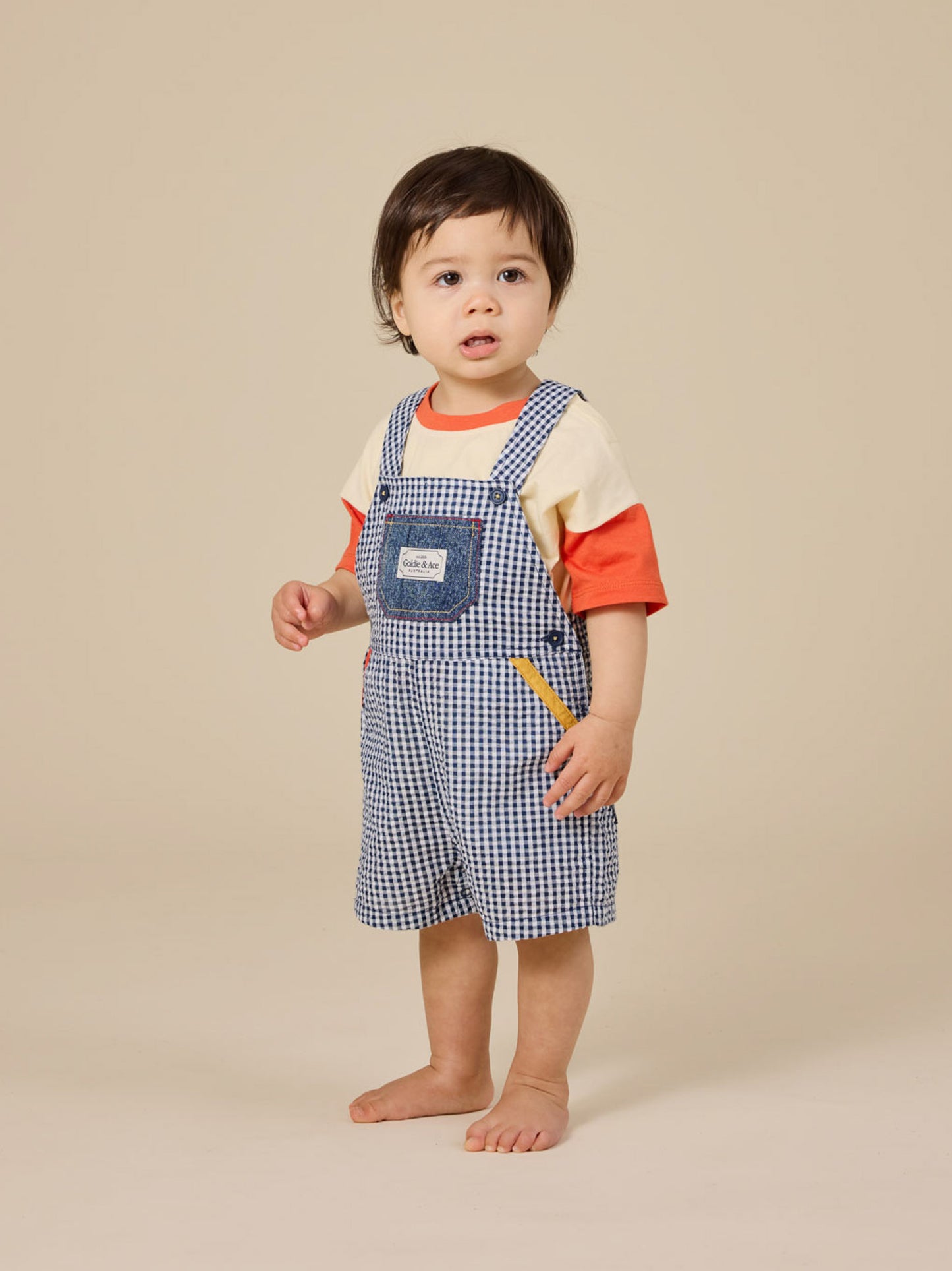 Gingham Colour Pop Burton Overall
