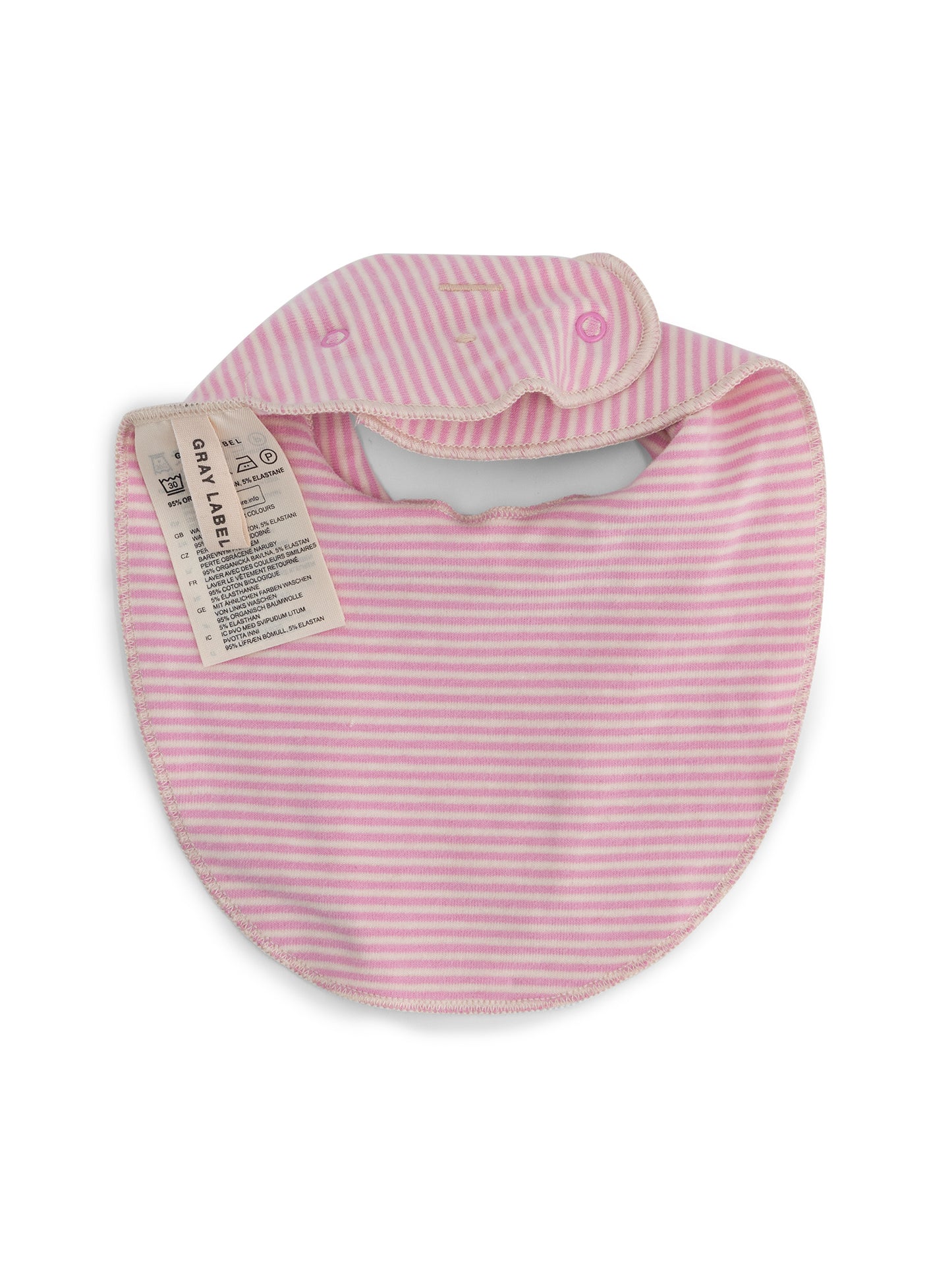 Bubblegum & Cream Baby Bib