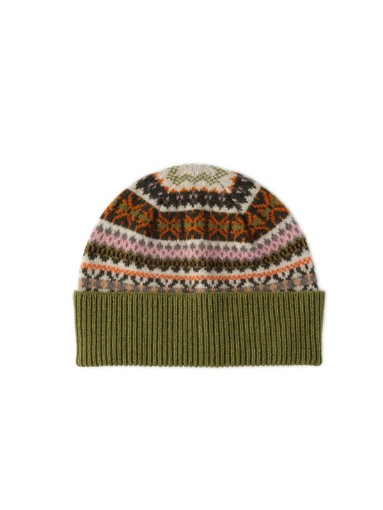 Green Fairisle Hat