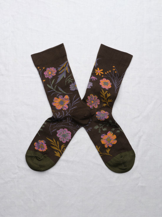 Umber Herbarium Socks