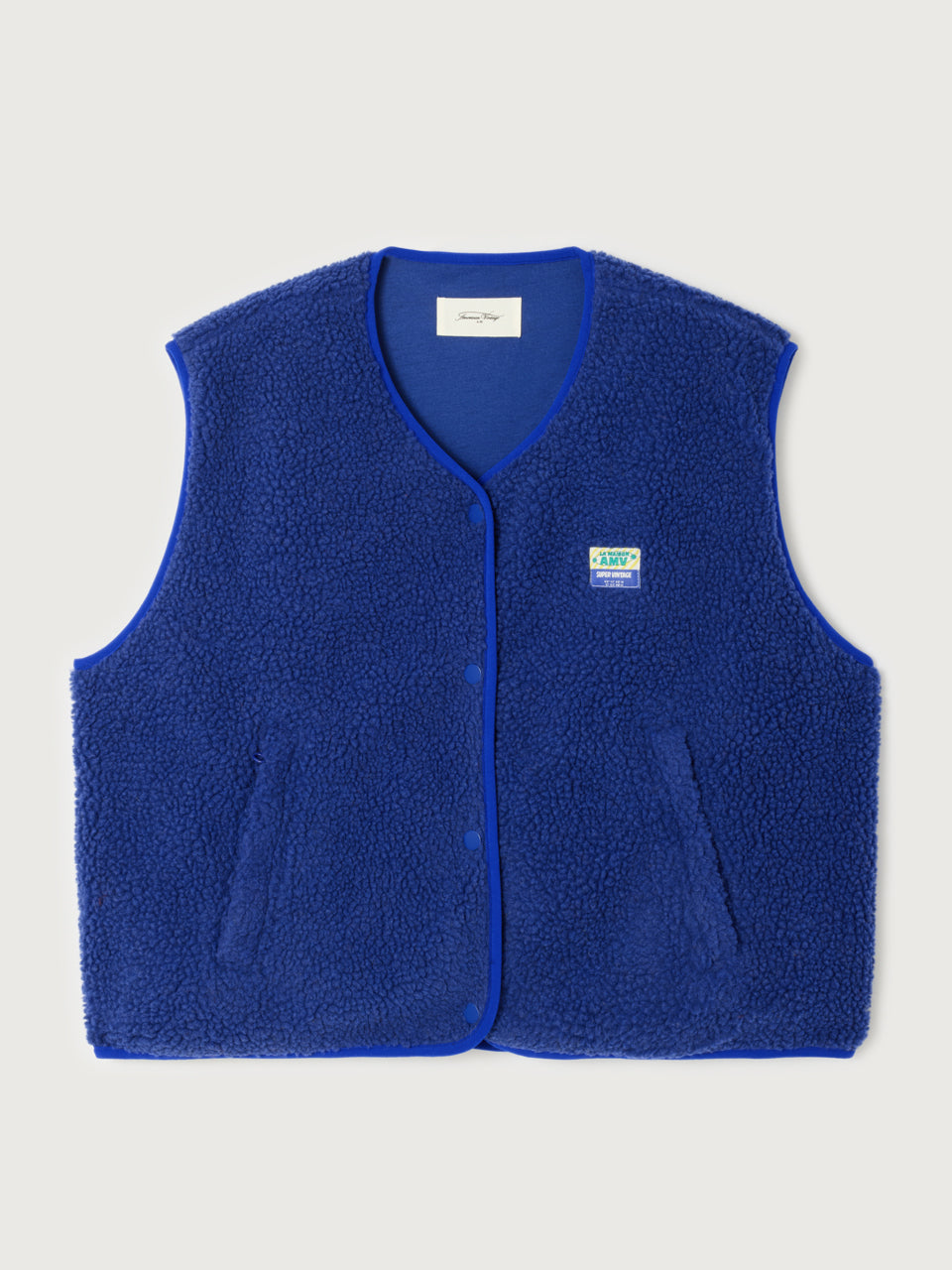 Indigo Hoktown Fleece Vest