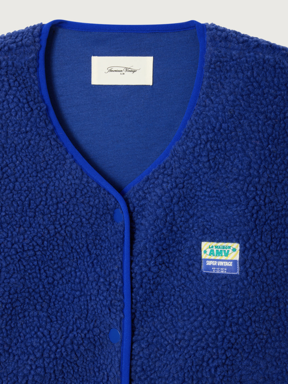 Indigo Hoktown Fleece Vest