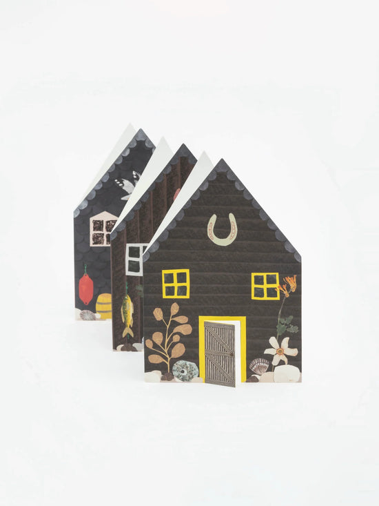 Fisherman's Huts Concertina Card