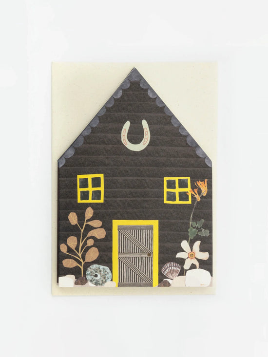 Fisherman's Huts Concertina Card