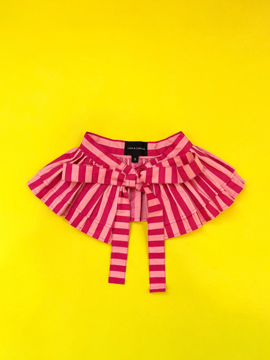 Pink & Red Stripe Collar