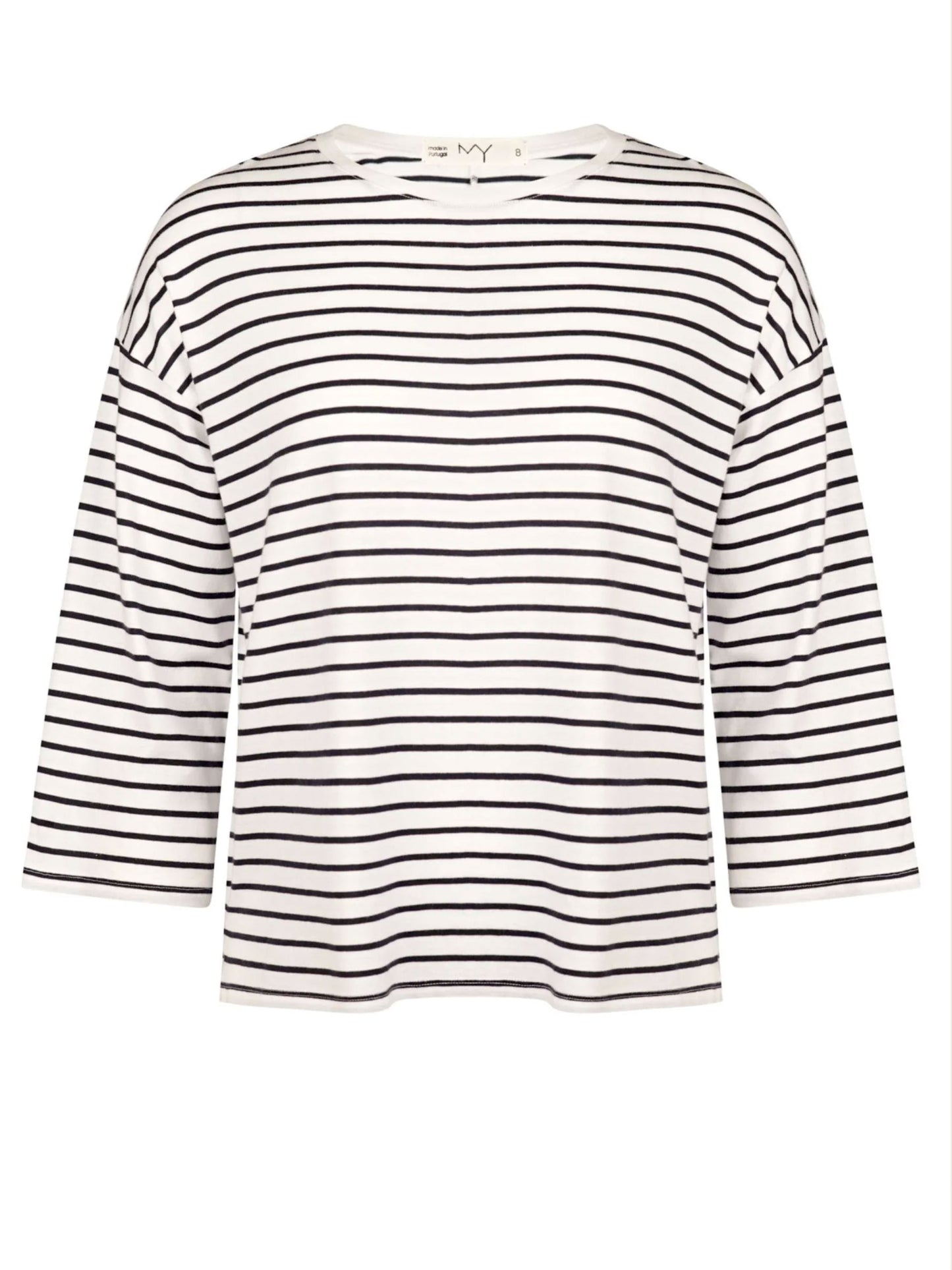 Erin Navy Breton T-Shirt