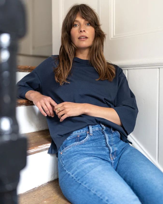 Erin Navy T-Shirt