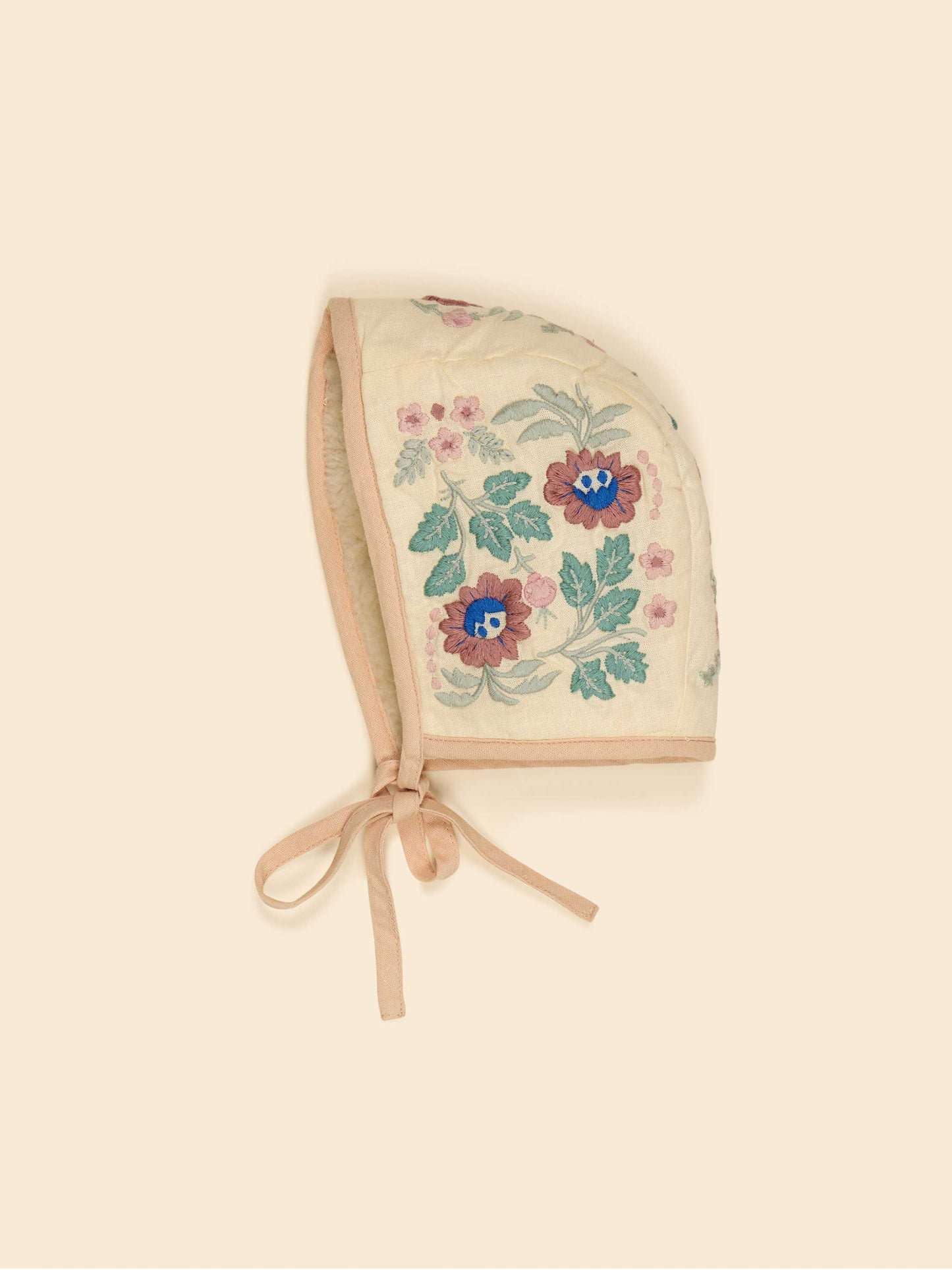 Cream Joni Bonnet