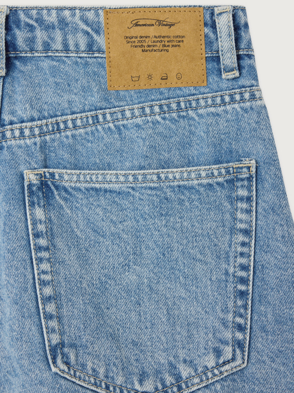 Authentic Stone Joybird-B Denim Shorts
