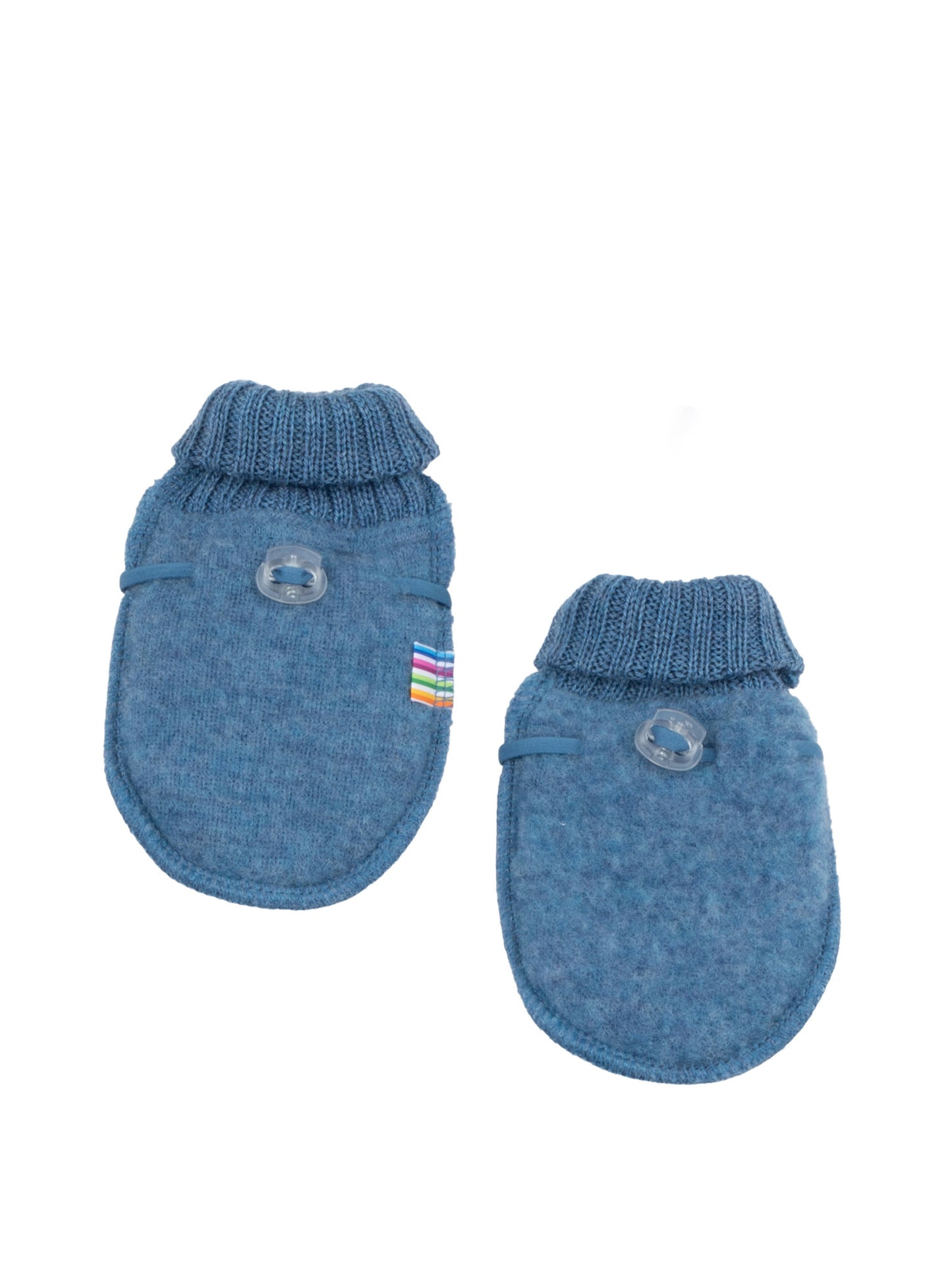 Blue Fleece Mittens