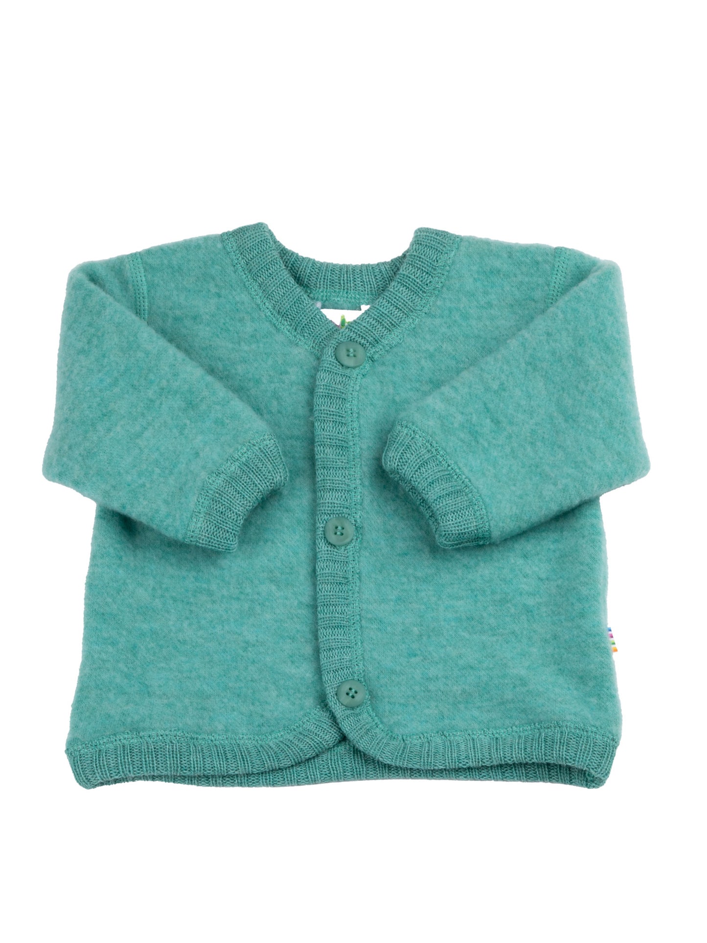 Sea Green Fleece Cardigan