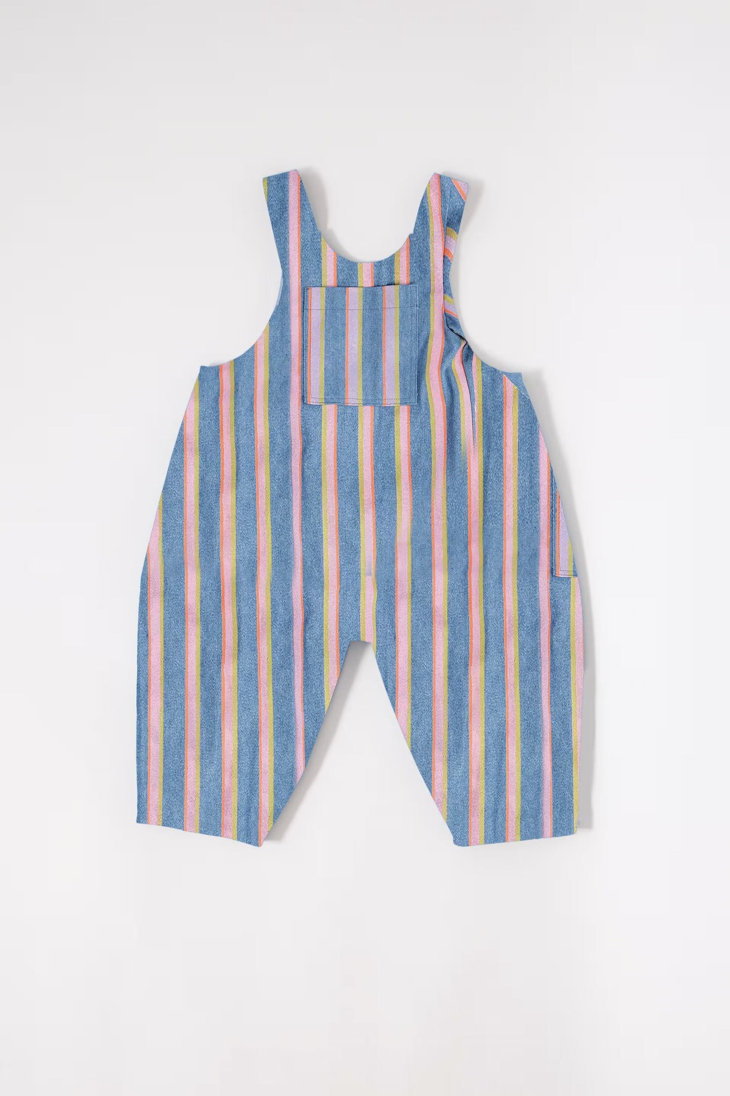 Striped Denim Kai Dungarees