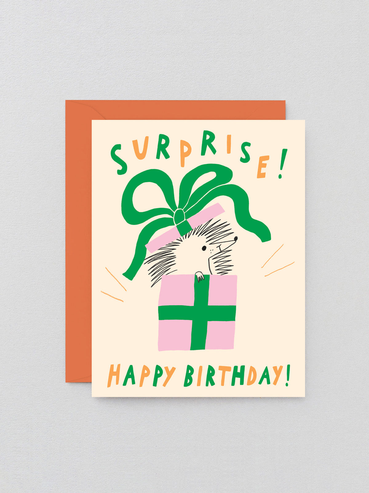 Suprise! Happy Birthday Card