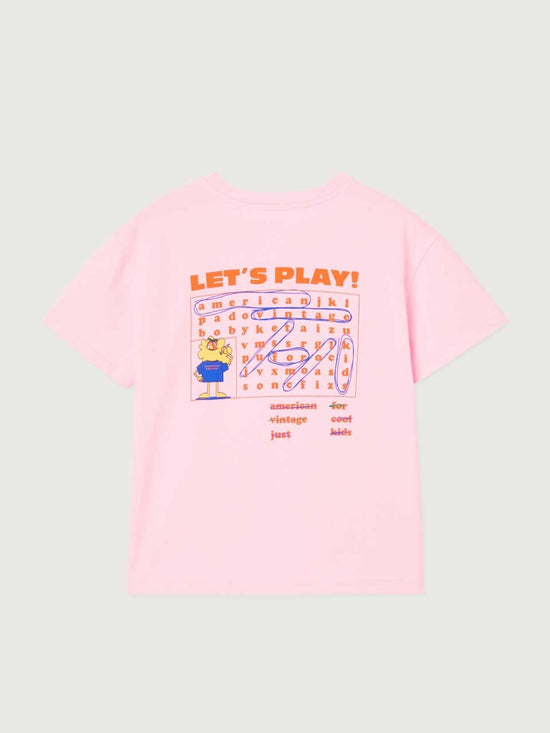 Vintage Pink Fizvalley Kids T-Shirt