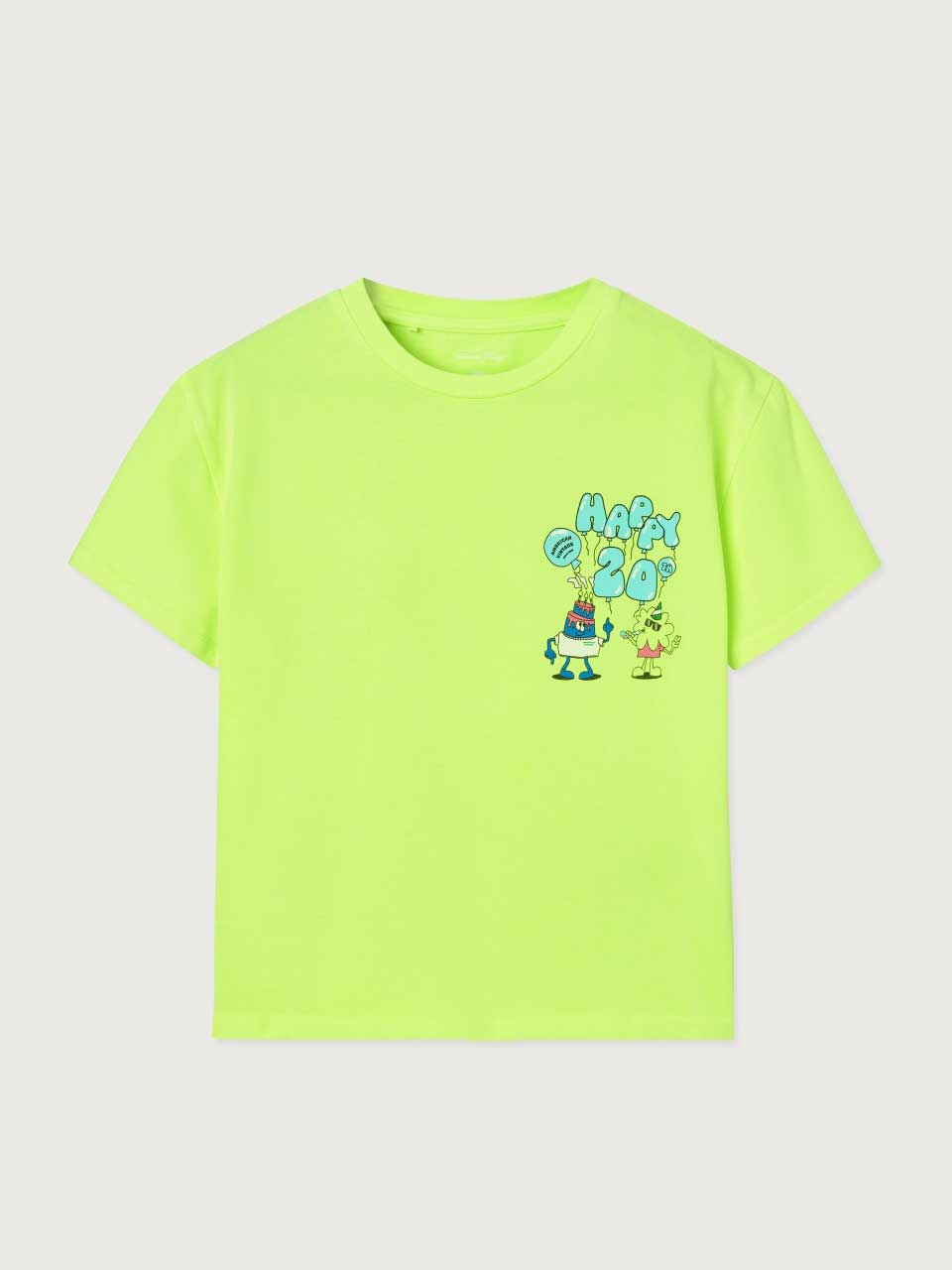 Fluorescent Mimosa Fizvalley Kids T-Shirt