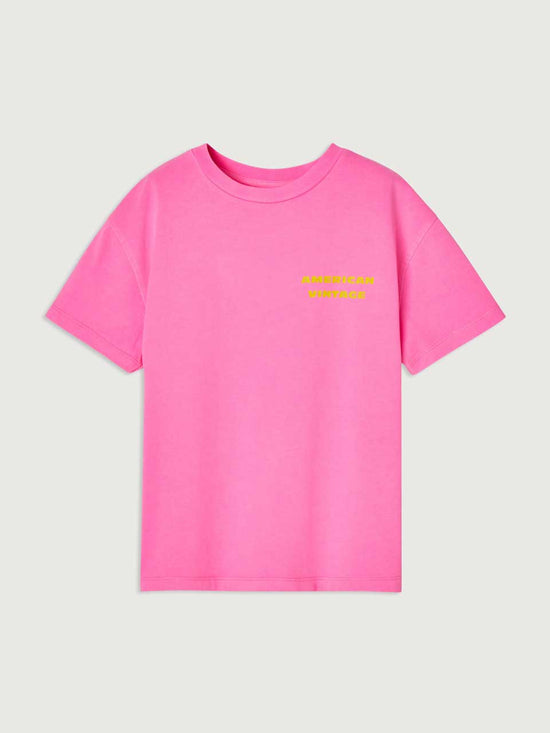 Fluorescent Pink Fizvalley Kids T-Shirt