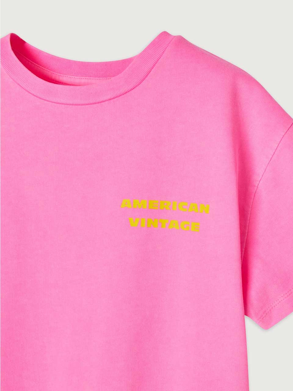 Fluorescent Pink Fizvalley Kids T-Shirt
