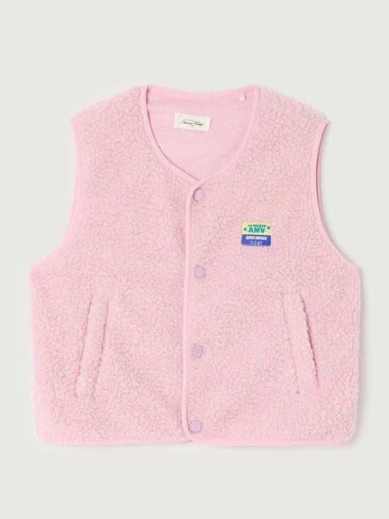 Sugared Almond Hoktown Kids Fleece Gilet