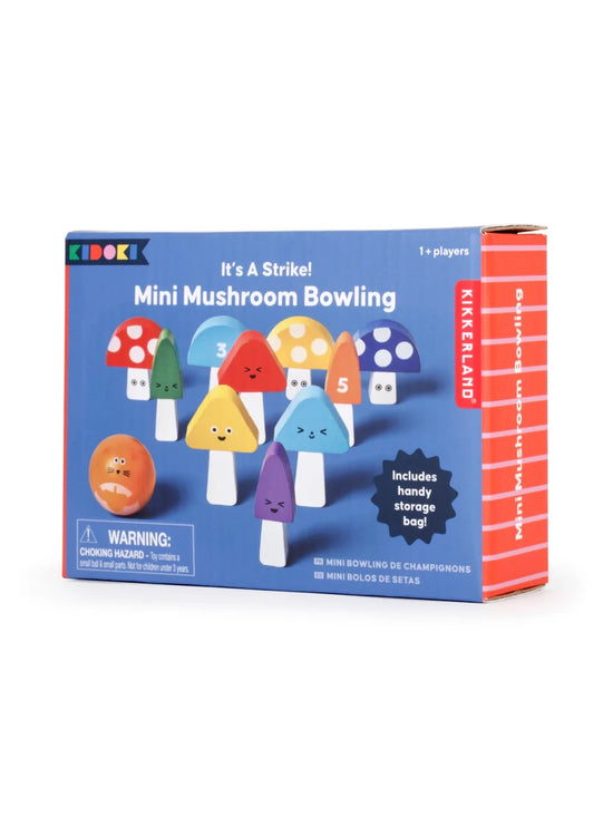 It's a Strike! Mini Mushroom Bowling